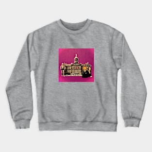 Enemies in Purple Crewneck Sweatshirt